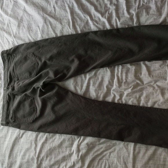 JCrew grey denim pants. 35 waist 32 leg - Picture 2 of 3